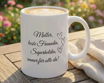 Taza para mamá – Superhéroe de la mejor amiga de mamá – Regalo para mamá – Taza de café para mamá – Idea de regalo para mamá – Regalo para el Día de la Madre