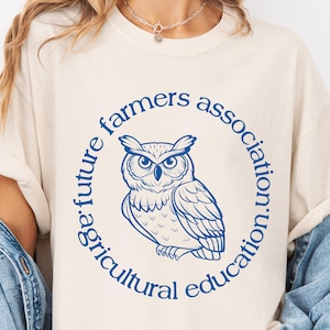Vintage FFA Tshirt, Ffa Advisor Shirt, Ffa Officer Shirt, Farmer Shirt, AG Teacher Gift, Fair Season Shirt, Ffa Gift, Ffa Emblem