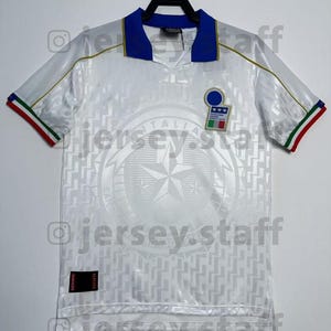Italy Jersey 1995 Retro Football Shirt Trikot Away Camiseta Trikot Vintage National Team World Cup