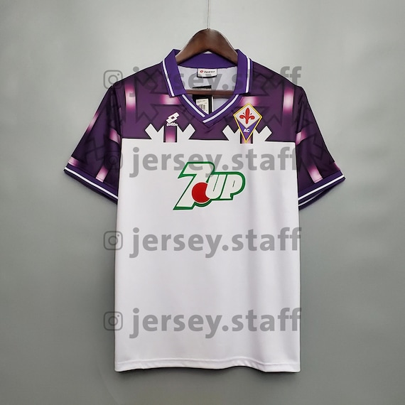 AC Fiorentina Jersey FC 1992 1993 Retro Football Vintage Shirt