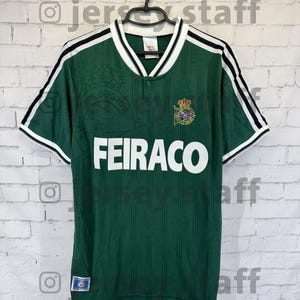 Real Club Deportivo Jerseys 1996 1998 Green Retro Football Shirt Trikot Away Y2k Spain Kit Camiseta Vintage 1997