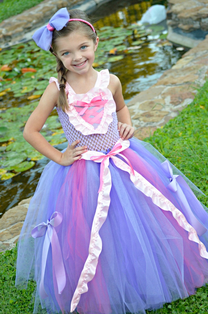 Disney Rapunzel Princess Inspired Tutu Dress Perfect for