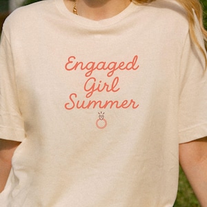 Engaged Girl Comfort Colors Shirt: Future Mrs. Bride-to-Be Tee