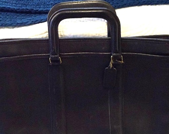 VTG '80-90 Coach Metropolitan Prescott Briefcase #036-0031 Authenticated Collect