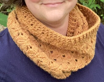 Digital Crochet Pattern For a Winter Cowl