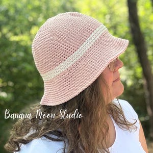 Digital Crochet Pattern for a Summer Bucket Hat