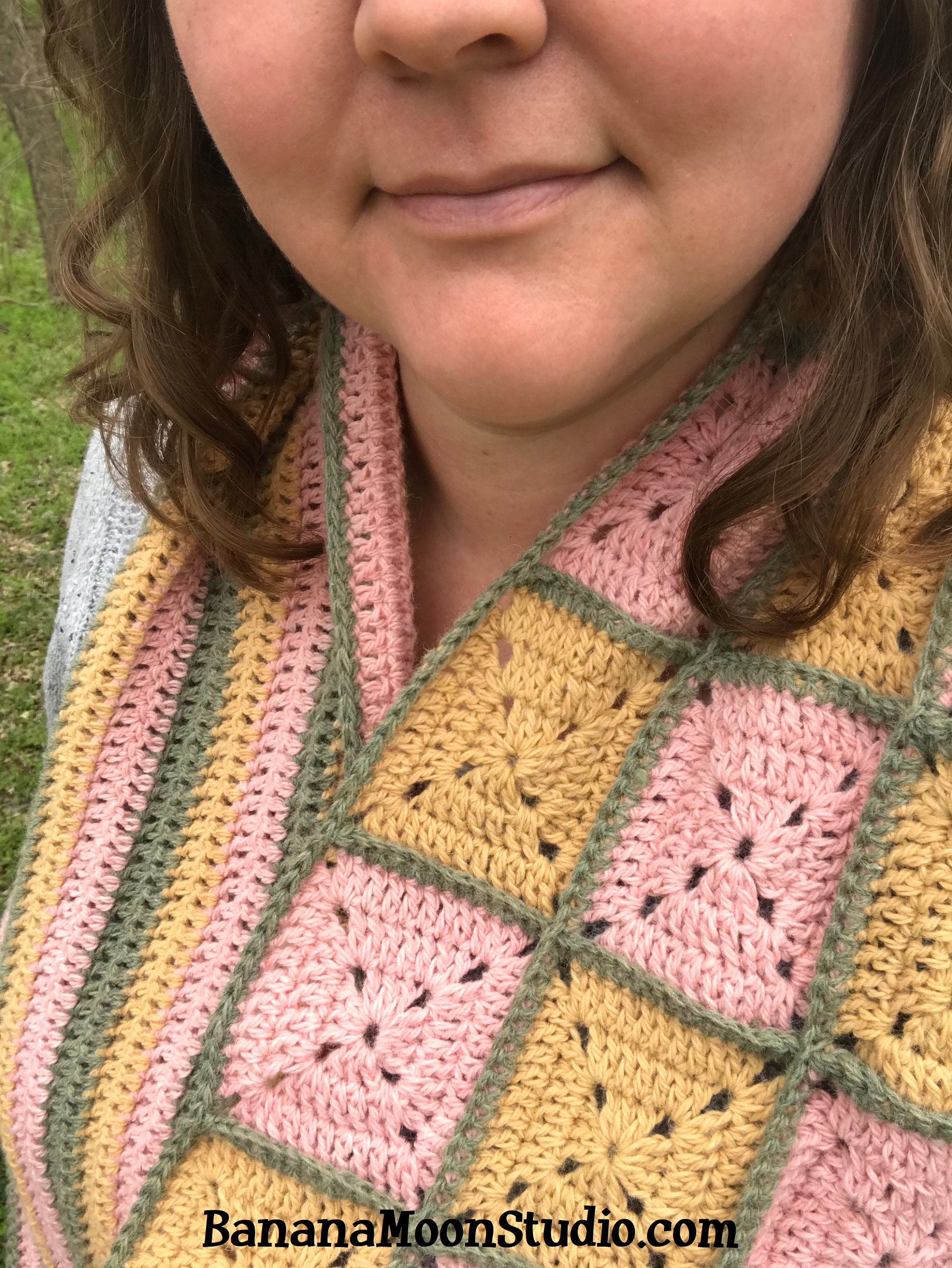 Digital Crochet Pattern for an Infinity Scarf Cowl - Etsy