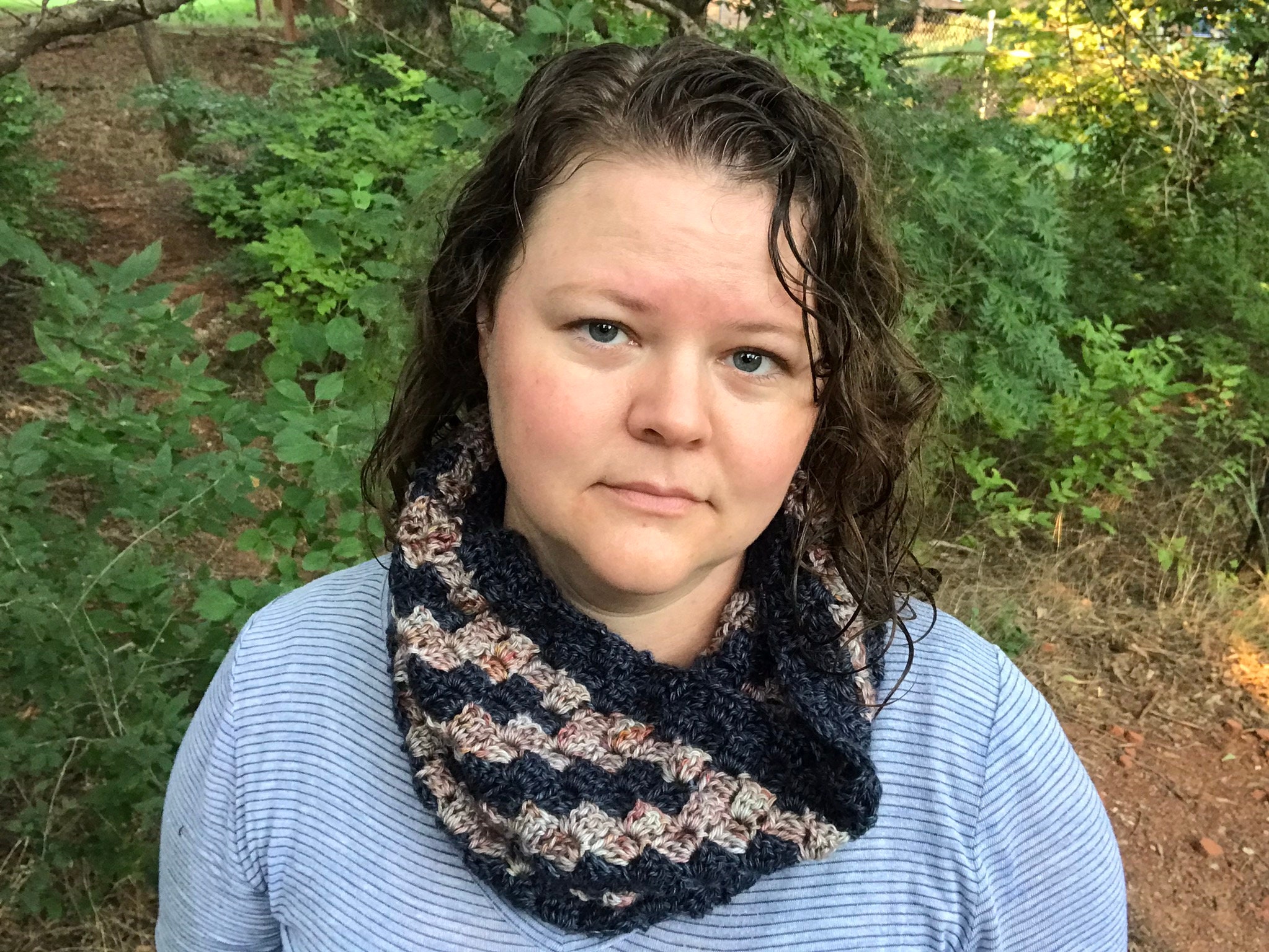 Digital Crochet Pattern for a C2C Cowl Infinity Scarf - Etsy
