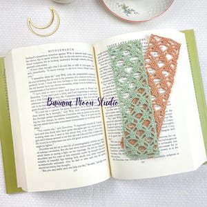 Digital Crochet Pattern for a Lace Bookmark