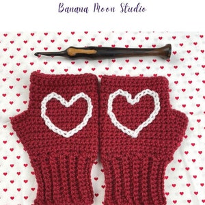 Digital Crochet Pattern For Fingerless Mitts For Adults and Children image 9