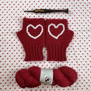 Digital Crochet Pattern For Fingerless Mitts For Adults and Children image 3