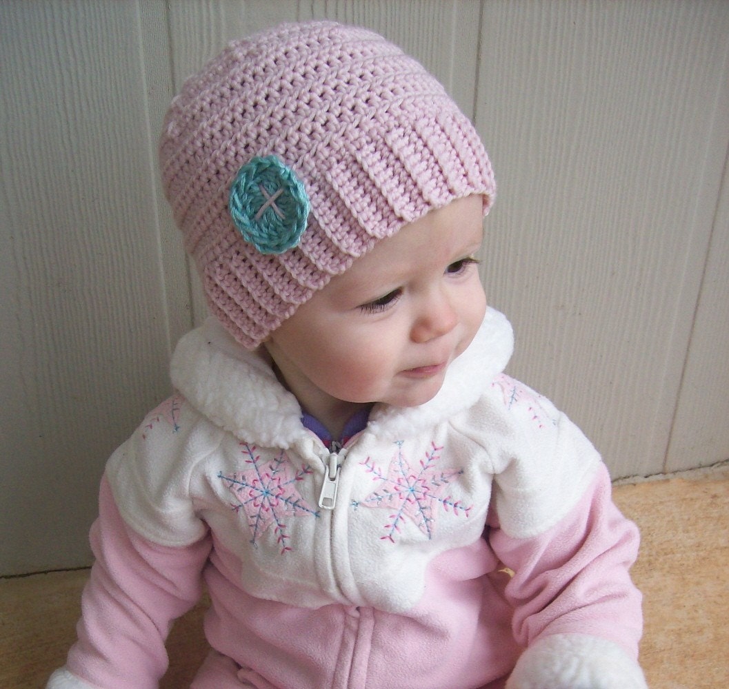 Digital Crochet Pattern for a Winter Baby Hat or Beanie - Etsy