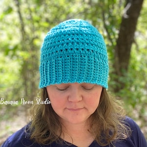 Digital Crochet Pattern for a Winter Beanie Hat