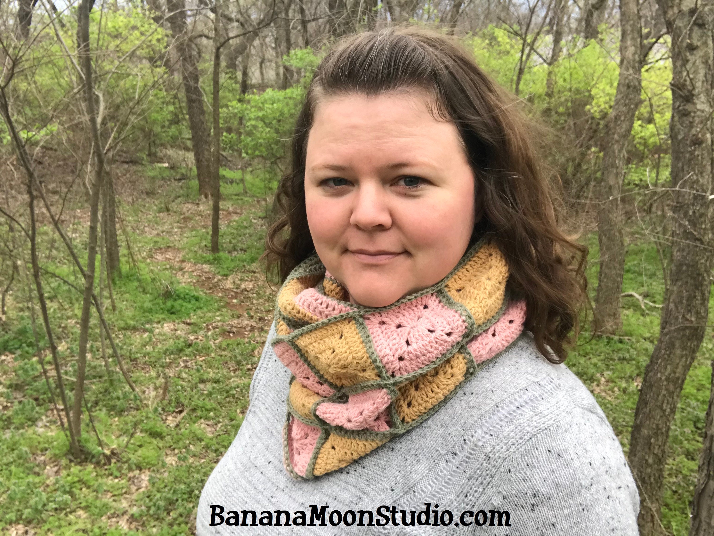 Digital Crochet Pattern for an Infinity Scarf Cowl - Etsy