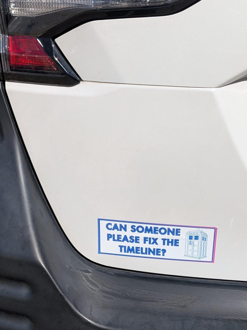 Blue Tardis UV Bumper Sticker/car Magnet - Inspired by Doctor Who - Etsy
