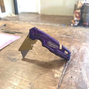 Powder Coated Milwaukee Fastback Knife
