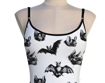 Gothic Bat  Bodysuit  - Available in six sizes