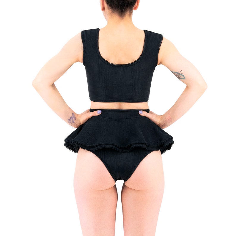 Cheeky High Waist Swim Skirt Multiple Prints XS2XL Etsy