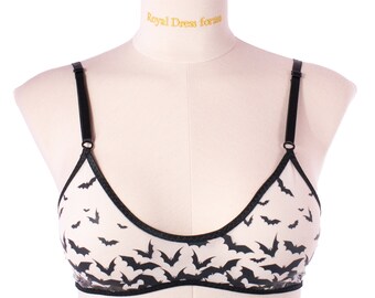 Bat Mesh Bralette