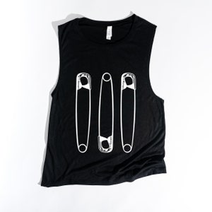 Safety Pin Tank Top - Etsy