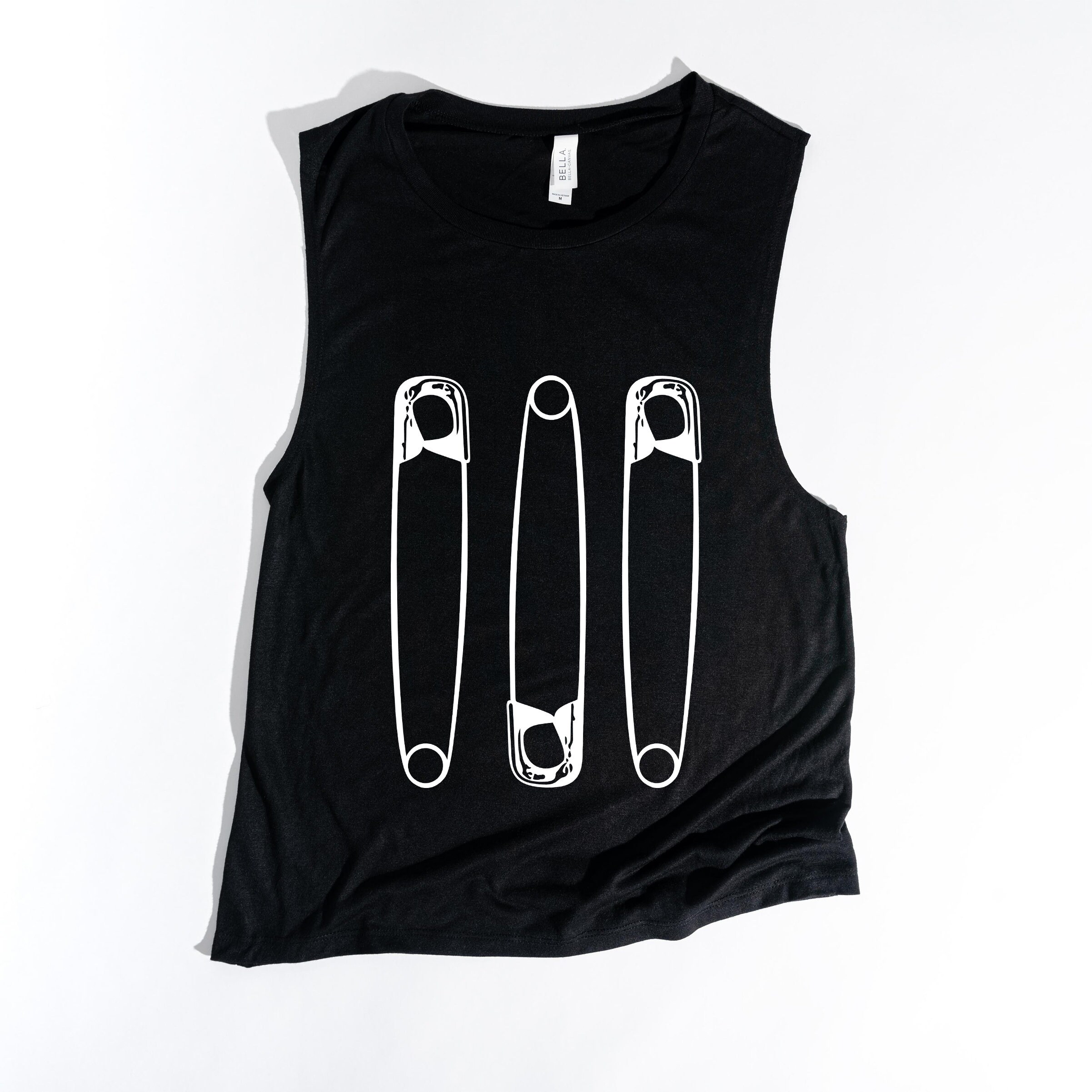 Safety Pin Tank Top - Etsy