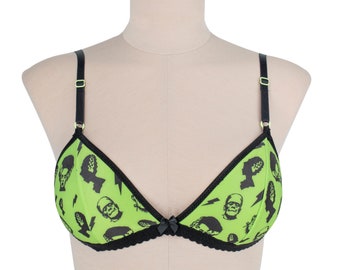 Green Frankenstein Bralette