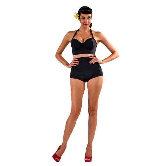 High waisted boy short bathing hot sale suit bottoms