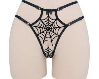 Strappy Spiderweb Panty