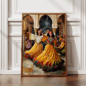 IMAZIGHEN 油絵アート Amazigh Poster - Etsy