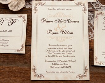 western wedding invitations etsy western wedding invitations