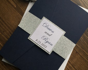 Elegant wedding invitations | Etsy