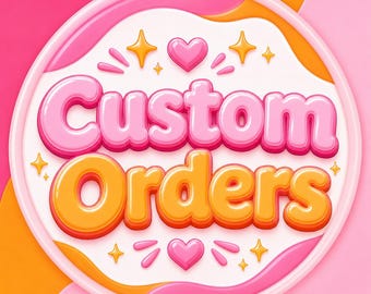 Custom Cake Topper, Shaker, 3D, Cutout Kit, Personalized Theme Decoration