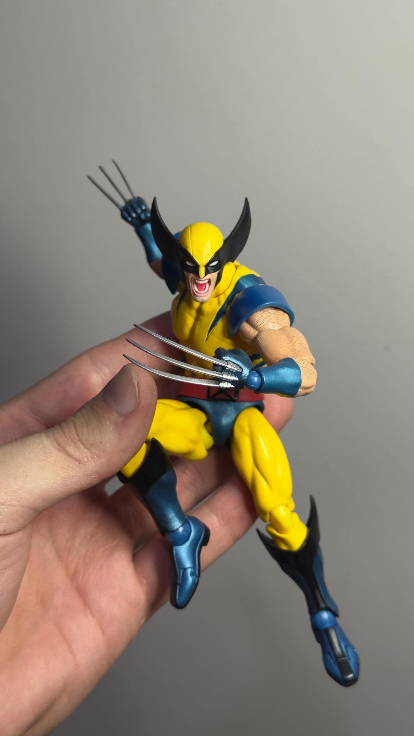 Mafex X-men Wolverine Comic Angry Roar Headsculpt - Etsy
