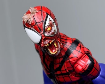 Zombie Spider-Man Headsculpt, 1/12 Scale