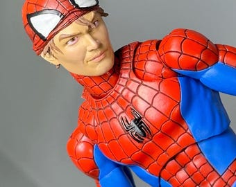 Peter Parker Half Mask Headsculpt for 1/12 Mafex Spider-Man