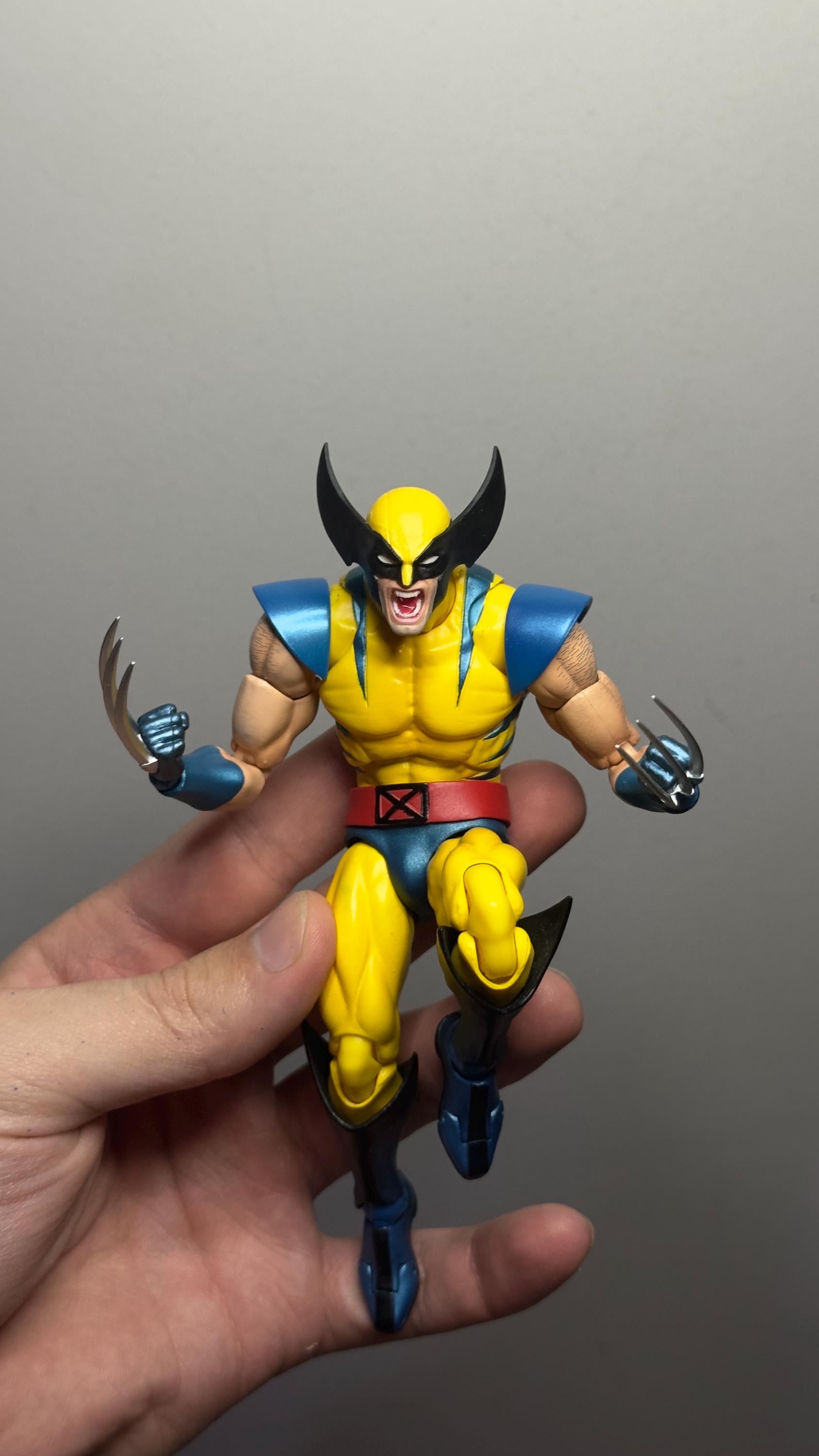 Mafex X-men Wolverine Comic Angry Roar Headsculpt - Etsy