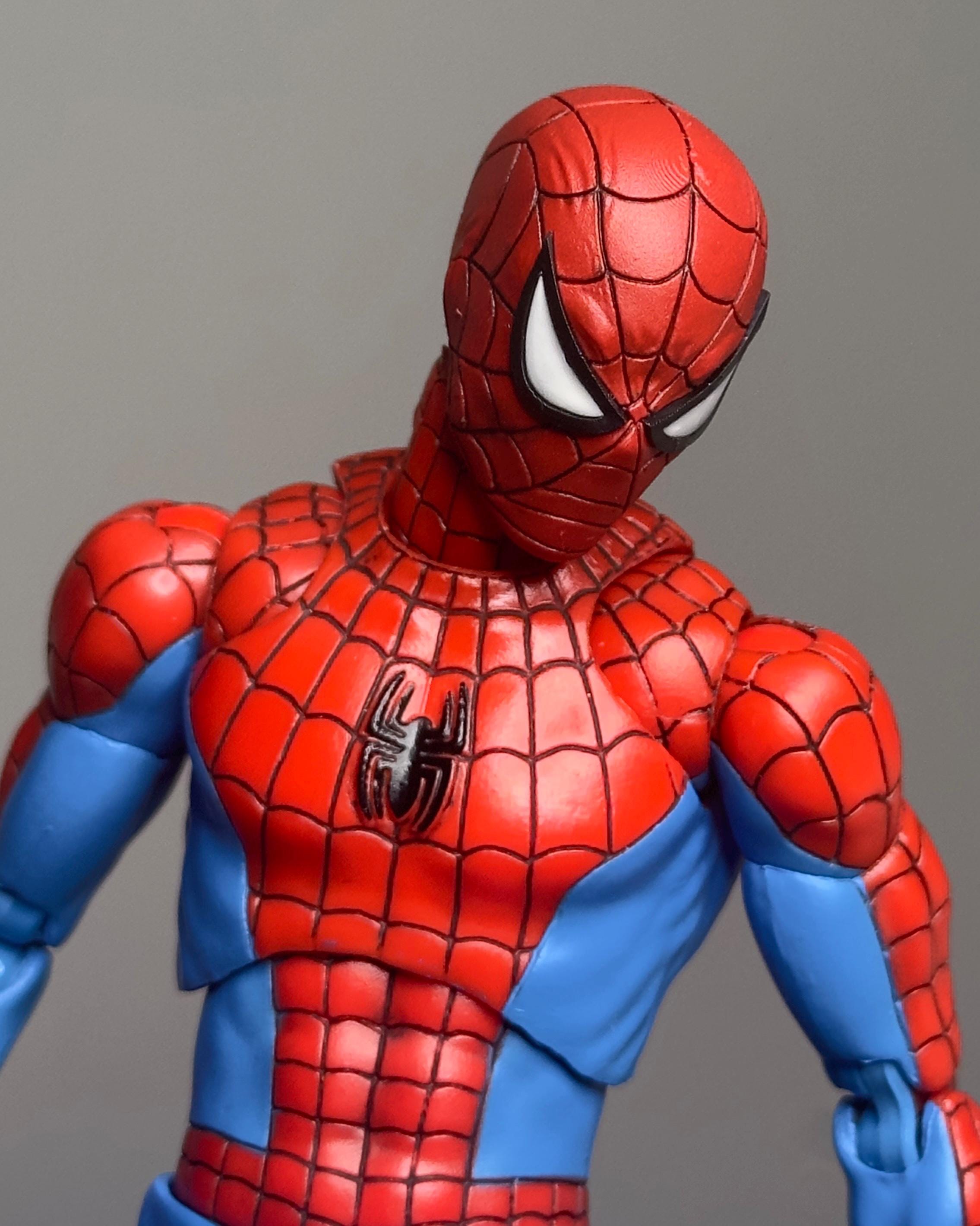 スパイダーマン フィギュア ヘッド Spiderman head sculpt - Etsy 日本