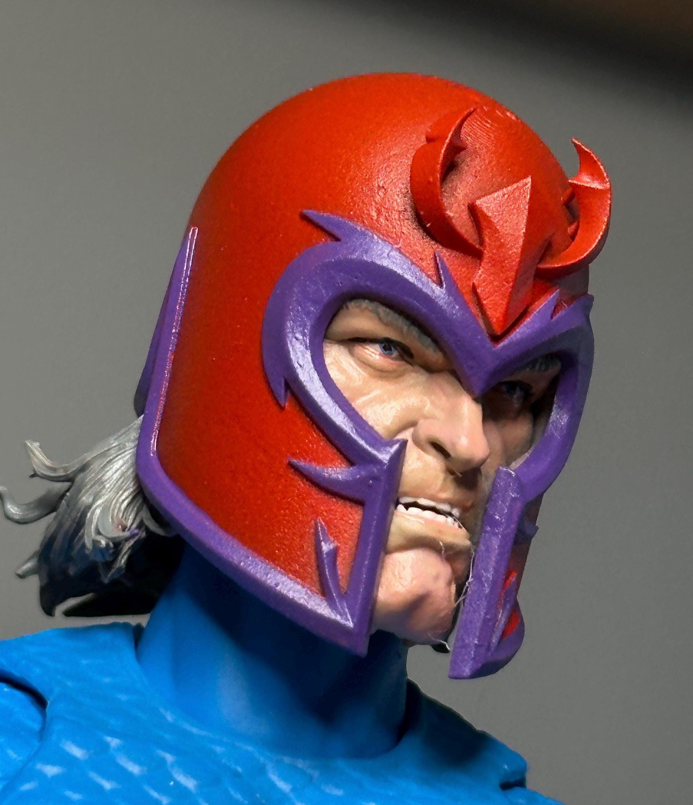 X-men Magneto Comic 1/12 Scale Headsculpt - Etsy