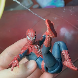 S.H.Figuarts Tobey Freundliche Neighborhood Spiderman Benutzerdefinierte Raimi Maske Kopfskulptur