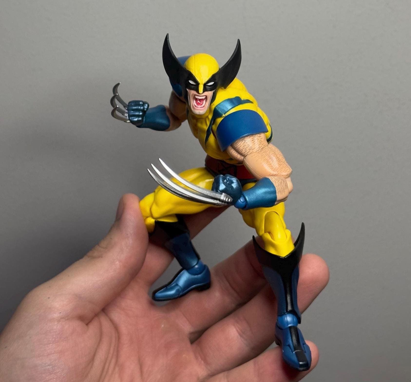 Mafex X-men Wolverine Comic Angry Roar Headsculpt - Etsy