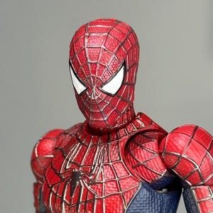 Mafex Tobey Friendly Neighborhood SpiderMan Custom Raimi Mask Headsculpt