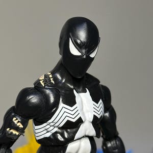 Symbiote SpiderMan Black Suit Headsculpt for 1/12 Spider-Man Figures image 8
