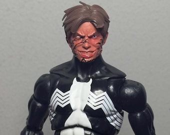 Venom Symbiote Spider-Man Unmasked Headsculpt, 1/12 Scale