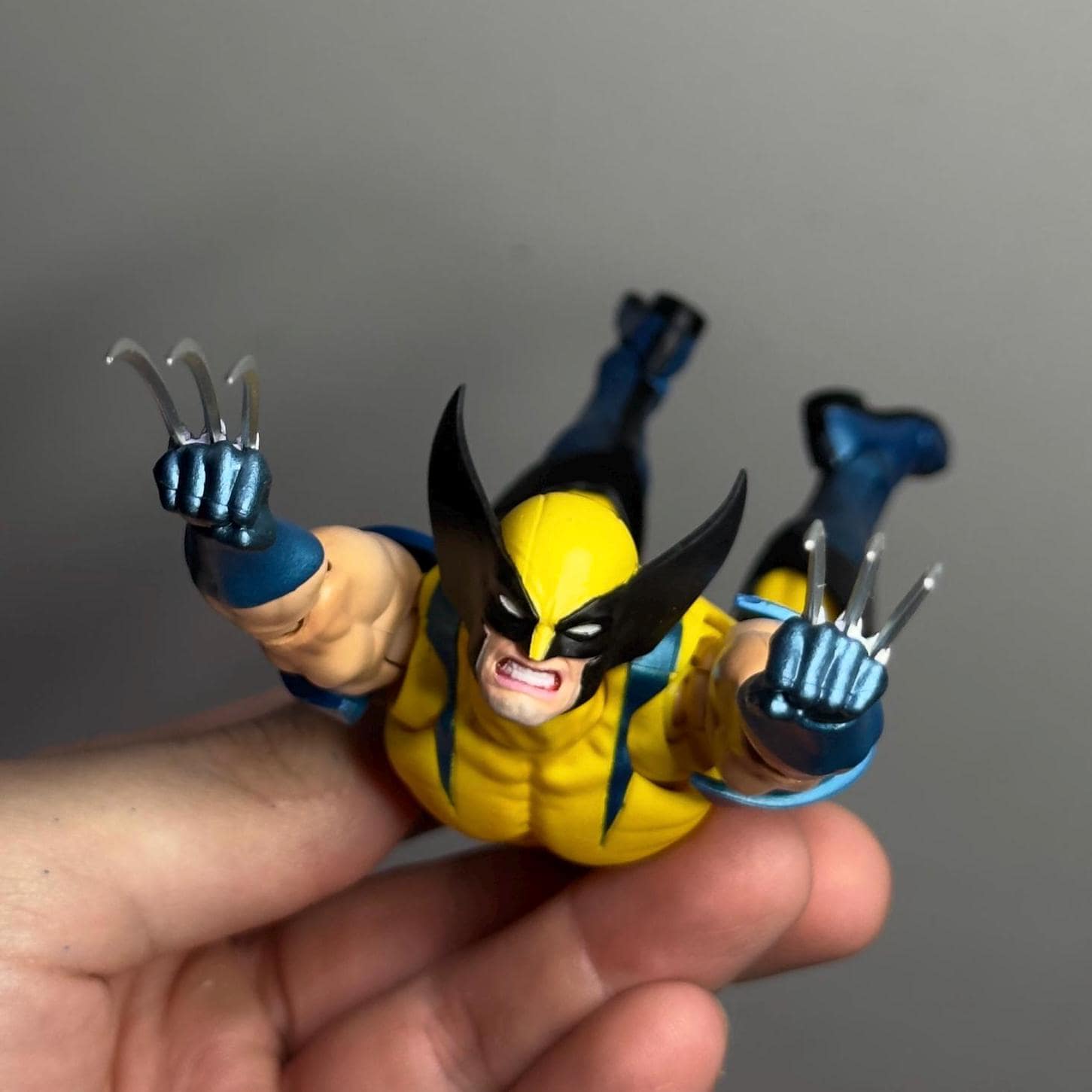 X-men Wolverine Comic Angry Rage Headsculpt for 1/12 Scale Action