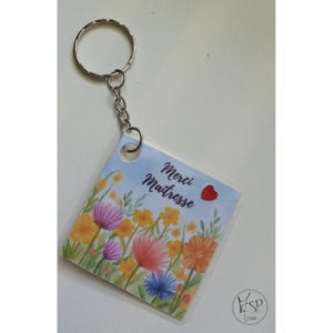 Keychain for the teacher, end of school year gift