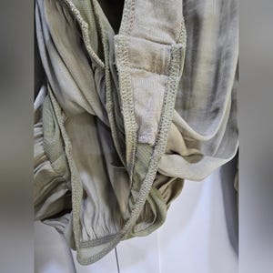 Free People Olive Green Long Sleeve Thong Bodysuit - Small (Discounted) zdjęcie 7