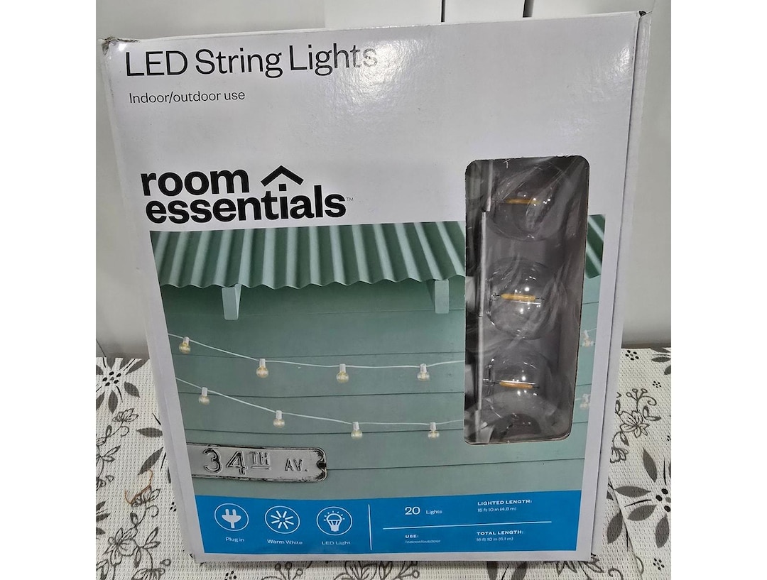 Room Essentials Led String Lightsnull
