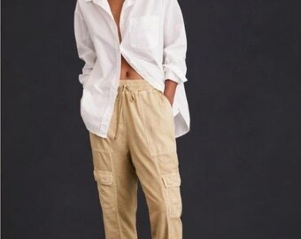 Anthropologie | Daily Practice “Evergreen” Utility Pants – Women's Large