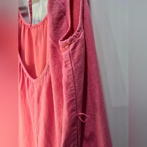 Urban Outfitters Pink Linen Blend Jumpsuit*Discounted image 9