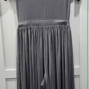 Free People Beach Gray Wide Leg Jumpsuit – Size Large bild 9